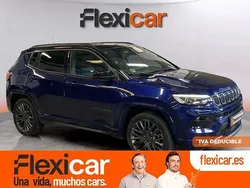 Azul Usado 2021 Jeep Compass Limited SUV | 18.490 € (Precio justo)