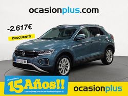 Azul Usado 2022 VW T-Roc Life SUV | 24.990 € (Precio justo)