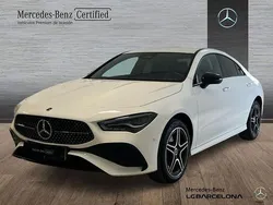 Blanco Usado 2024 Mercedes CLA250e AMG line Berlina | 43.900 €