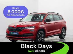 Rojo Usado 2020 Skoda Karoq SportLine SUV | 18.190 € (Super precio)