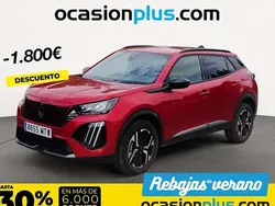 Rojo Usado 2024 Peugeot 2008 Allure SUV | 18.000 € (Buen precio)