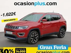 Rojo Usado 2019 Jeep Compass Limited SUV | 15.900 € (Buen precio)