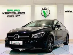 Negro Usado 2016 Mercedes CLA220 Shooting Brake AMG line Familiar | 25.500 € (Caro)