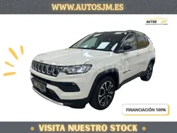 Blanco Usado 2021 Jeep Compass Limited SUV | 22.900 € (Caro)