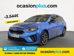 Azul Usado 2019 Kia Ceed GT GT-Line Familiar | 16.320 € (Precio justo)