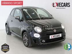 Negro Usado 2021 Fiat 500 Sport Berlina | 10.990 € (Precio justo)