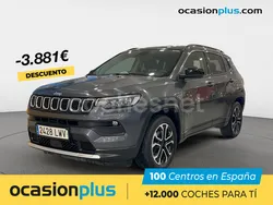 Gris Usado 2022 Jeep Compass Limited SUV | 19.990 € (Precio justo)
