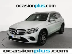 Gris plata Usado 2019 Mercedes GLC220 SUV | 34.455 € (Precio justo)