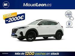 Blanco Usado 2021 Hyundai Tucson N Line SUV | 21.985 € (Precio justo)