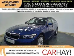 Azul Usado 2021 BMW 330e Familiar | 23.790 € (Buen precio)