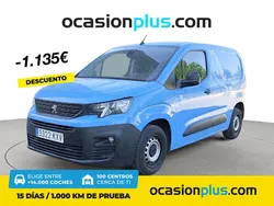 Azul Usado 2019 Peugeot Partner Premium Monovolumen | 12.490 € (Precio justo)