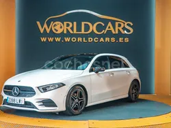 Blanco Usado 2022 Mercedes A200 AMG line Berlina | 32.495 € (Precio justo)