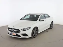 Blanco Usado 2022 Mercedes A180 AMG line Berlina | 29.399 € (Precio justo)