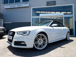 Blanco Usado 2013 Audi A5 Cabriolet Descapotable | 22.900 € (Precio justo)