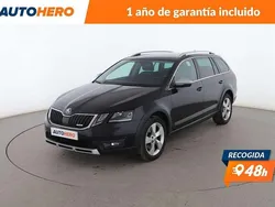 Negro Usado 2017 Skoda Octavia Scout 4x4 Familiar | 17.999 € (Precio justo)