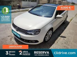 Blanco Usado 2011 VW Eos Descapotable | 9590 € (Precio justo)