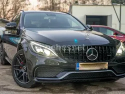 Negro Usado 2015 Mercedes C220 AMG Familiar | 16.399 € (Un poco caro)
