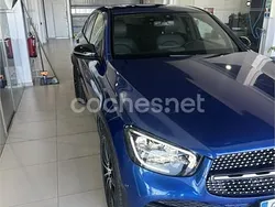Azul Usado 2021 Mercedes GLC220 Coupe | 44.000 € (Precio justo)