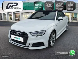 Blanco Usado 2021 Audi A3 Cabriolet S-Line Descapotable | 24.995 € (Precio justo)
