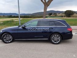 Azul Usado 2018 Mercedes C200 Familiar | 16.990 € (Precio justo)