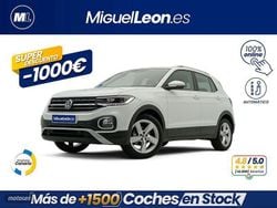 Blanco Usado 2021 VW T-Cross Sportline SUV | 18.985 € (Precio justo)
