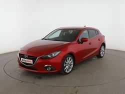 Rojo Usado 2017 Mazda 3 Luxury Berlina | 14.099 € (Precio justo)