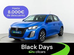 Azul Usado 2024 Peugeot 208 Active Utilitario | 17.990 € (Precio justo)