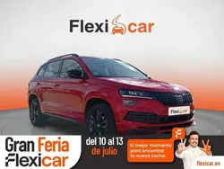 Rojo Usado 2019 Skoda Karoq SportLine SUV | 18.490 € (Buen precio)