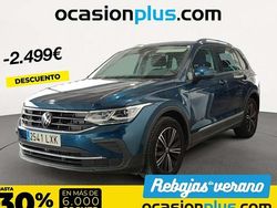 Azul Usado 2022 VW Tiguan Life SUV | 23.810 € (Super precio)