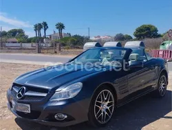 Azul Usado 2009 Mercedes SL500 Descapotable | 26.000 €