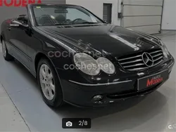 Negro Usado 2004 Mercedes CLK200 Avantgarde Coupe | 7999 € (Un poco caro)