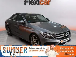 Gris Usado 2017 Mercedes C220 Berlina | 22.970 € (Precio justo)