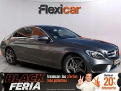 Gris Usado 2017 Mercedes C220 Berlina | 20.990 € (Buen precio)
