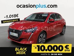 Rojo Usado 2020 Peugeot 208 Allure Utilitario | 11.200 € (Precio justo)