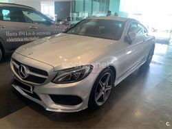 Gris / plata Usado 2016 Mercedes C220 AMG line Coupe | 22.500 € (Precio justo)