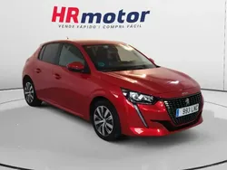Rojo Usado 2021 Peugeot 208 Active Utilitario | 10.990 € (Buen precio)
