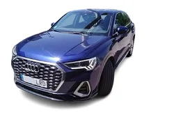 Azul metalizado Usado 2021 Audi Q3 Sportback S-Line SUV | 31.990 € (Precio justo)