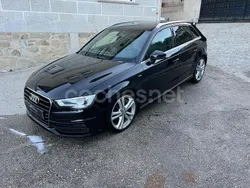 Negro Usado 2014 Audi A3 Sportback S-Line Berlina | 17.990 € (Un poco caro)