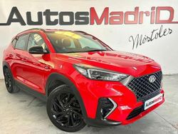 Rojo Usado 2019 Hyundai Tucson N Line SUV | 21.490 € (Un poco caro)
