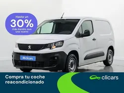 Blanco Usado 2021 Peugeot Partner S Monovolumen | 13.490 € (Un poco caro)