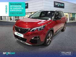 Rojo Usado 2017 Peugeot 3008 Style Monovolumen | 10.490 € (Buen precio)