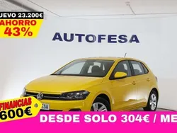 Amarillo Usado 2018 VW Polo Advance Berlina | 12.950 € (Precio justo)