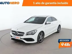 Blanco Usado 2018 Mercedes CLA200 AMG line Berlina | 24.699 € (Precio justo)