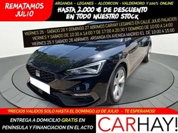 Negro Usado 2021 Seat Leon FR Berlina | 17.490 € (Buen precio)