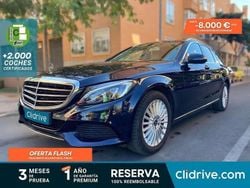 Azul Usado 2017 Mercedes C220 Familiar | 16.390 € (Super precio)
