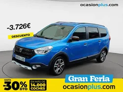 Azul Usado 2019 Dacia Lodgy Monovolumen | 14.590 € (Precio justo)