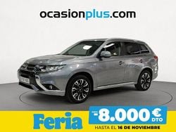 Gris Usado 2017 Mitsubishi Outlander P-HEV Recogida | 20.750 € (Precio justo)