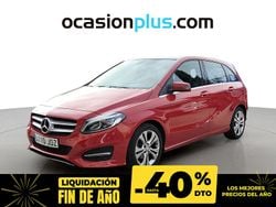 Rojo Usado 2015 Mercedes B180 Monovolumen | 12.990 € (Precio justo)