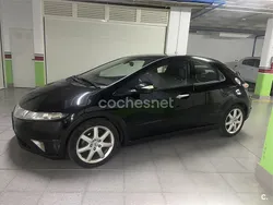 Negro Usado 2008 Honda Civic Sport Berlina | 4100 € (Buen precio)