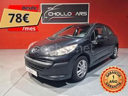 Negro Usado 2007 Peugeot 207 Berlina | 3497 € (Precio justo)